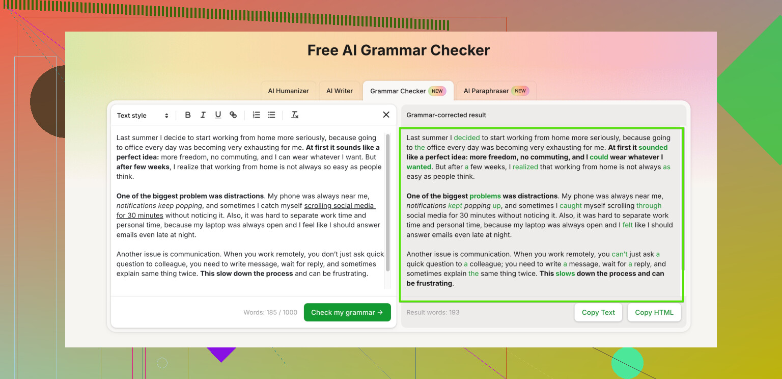 Can anyone suggest a good free spell and grammar checker